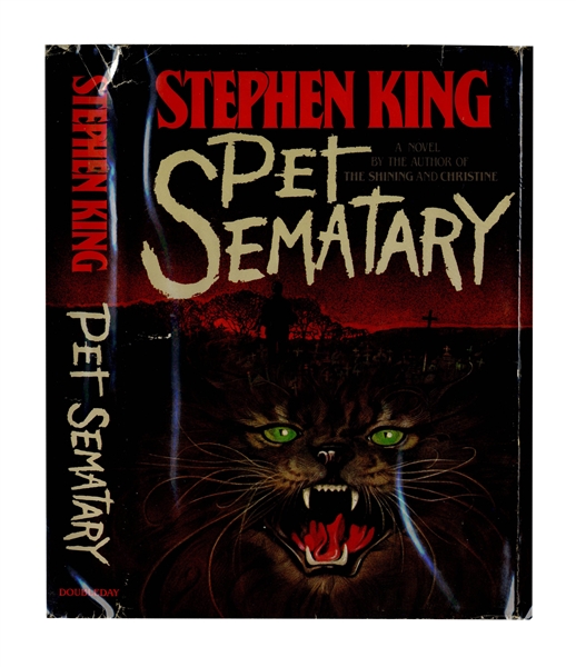 Stephen King Signed ''Pet Sematary'' -- First Edition, First Printing