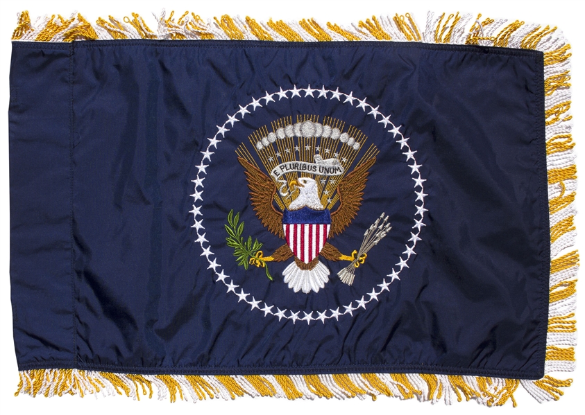 U.S. Presidential Limousine Flag -- Style Used in George W. Bush and Barack Obama's Motorcade