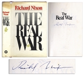 Richard Nixon Signed First Printing of The Real War -- Uninscribed