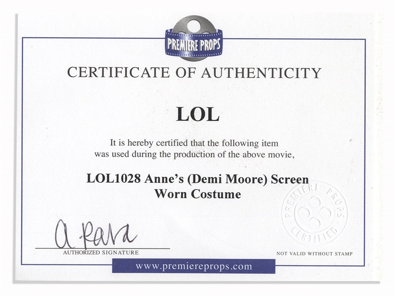 Demi Moore Screen-Worn Wardrobe Ensemble From ''LOL''