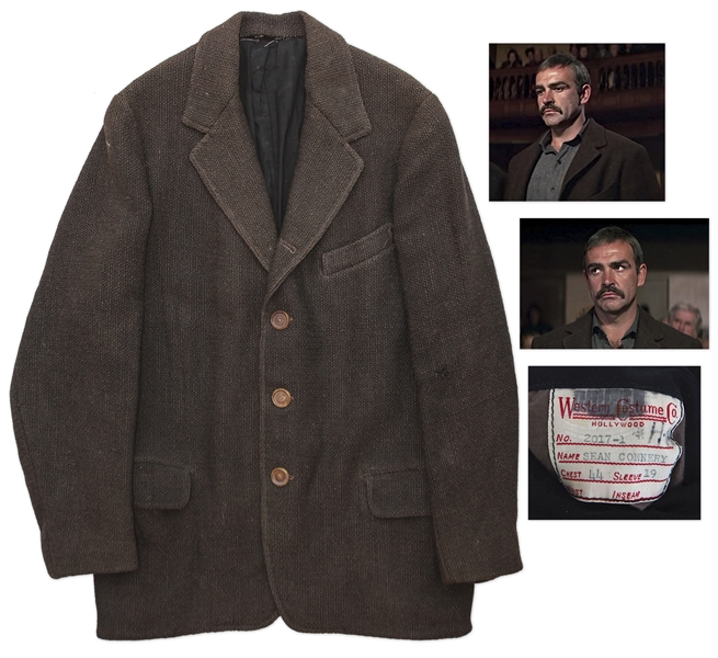 Sean Connery Screen-Worn Jacket From 1970 Film ''The Molly Maguires''