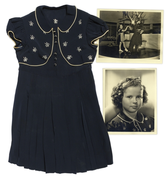 Shirley Temple Screen-Worn Tap-Dancing Dress From 1938 Film ''Just Around the Corner''