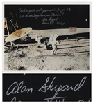 Alan Shepard Signed 10 x 8 Photo