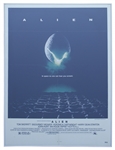 Alien Original Lithographic Poster From 1979