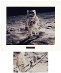 Buzz Aldrin Apollo 11 Signed 14 x 11 Photo