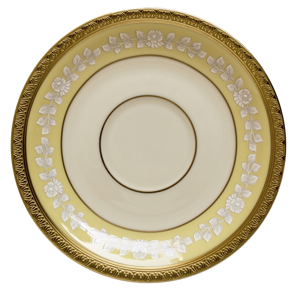 Clinton White House China -- Saucer Used in State Dinners