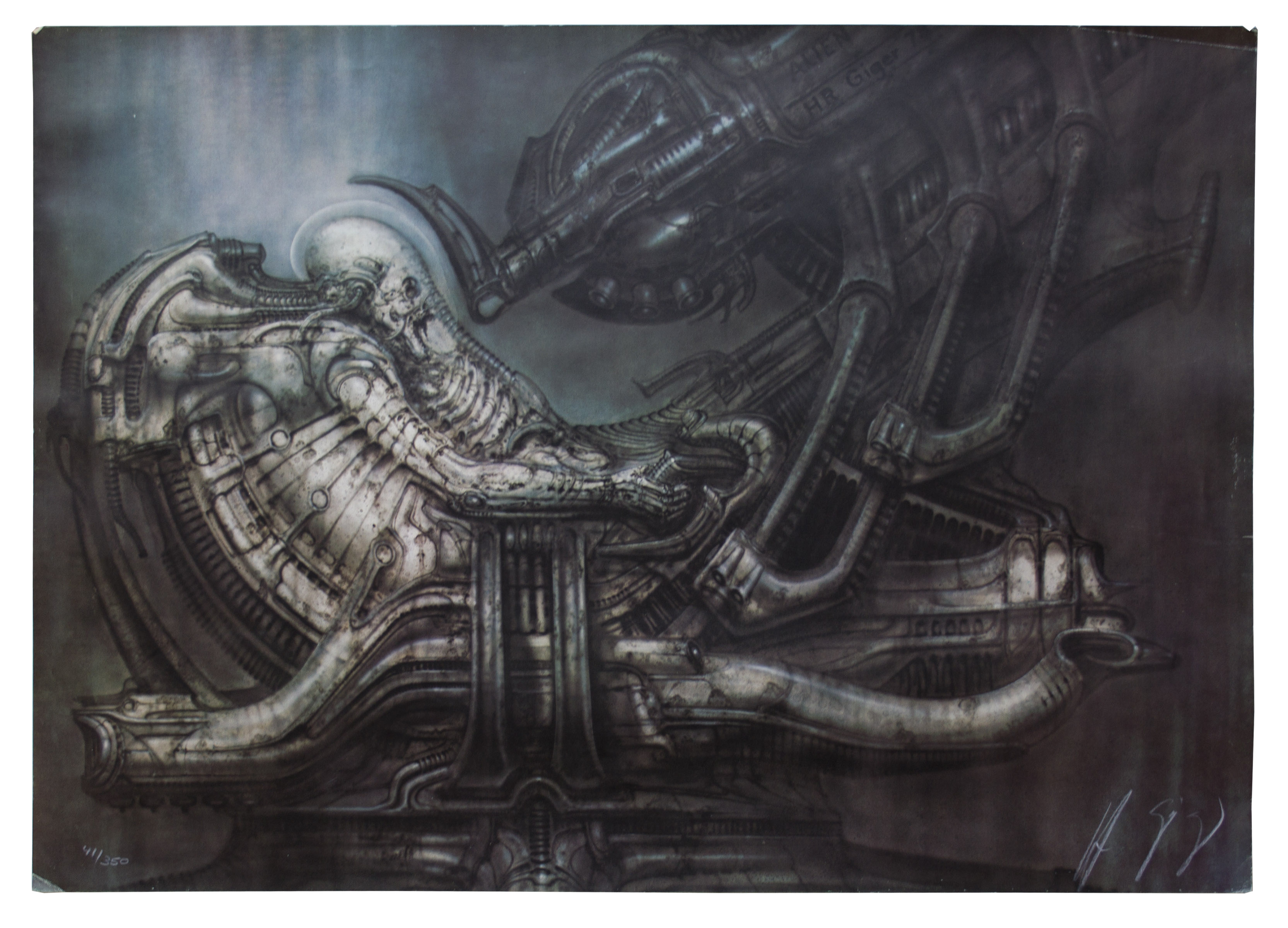 Lot Detail H.R. Giger Signed Limited Edition Portfolio From ''Alien