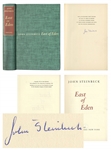 John Steinbeck Signed East of Eden First Limited Edition in Original Slipcase -- Near Fine