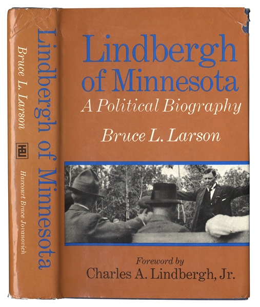 Charles Lindbergh Signed Copy of ''Lindbergh of Minnesota''