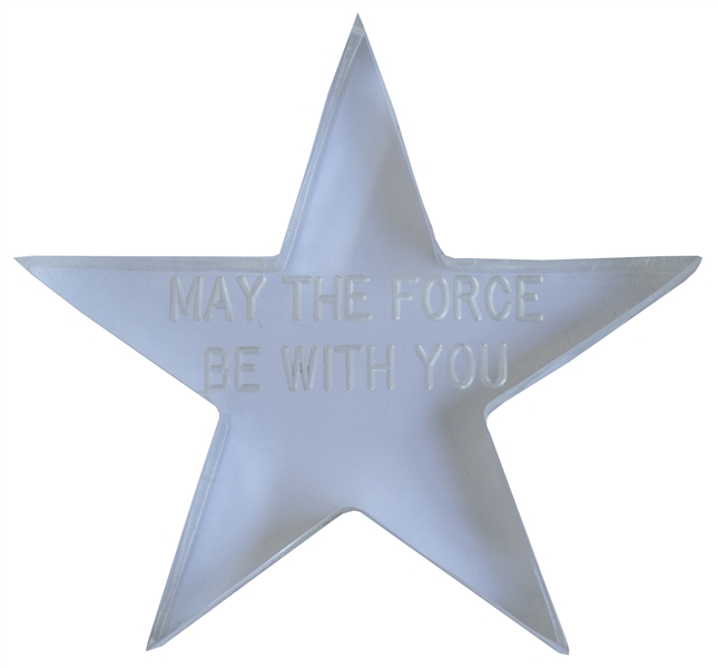 ''The Empire Strikes Back'' Crew Gift -- ''May the Force Be With You'' Star