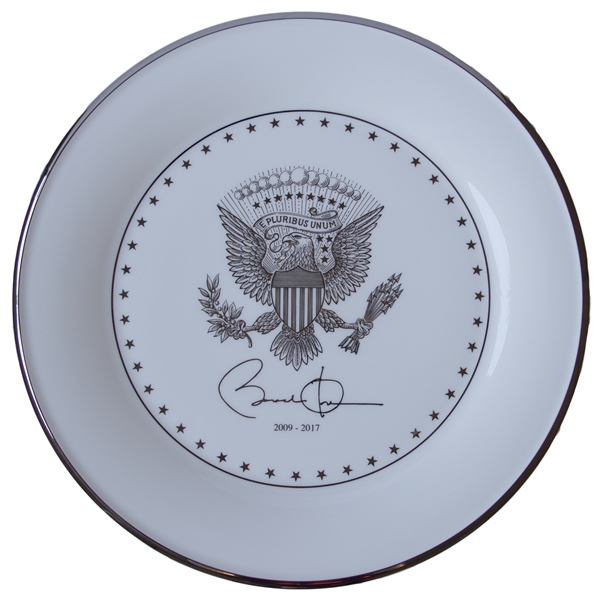 Barack Obama White House Service Plate -- Measures 11.75'', Ideal for Display