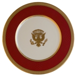 Ronald Reagan White House Service Plate Made for State Dinners -- THE WHITE HOUSE / 1981