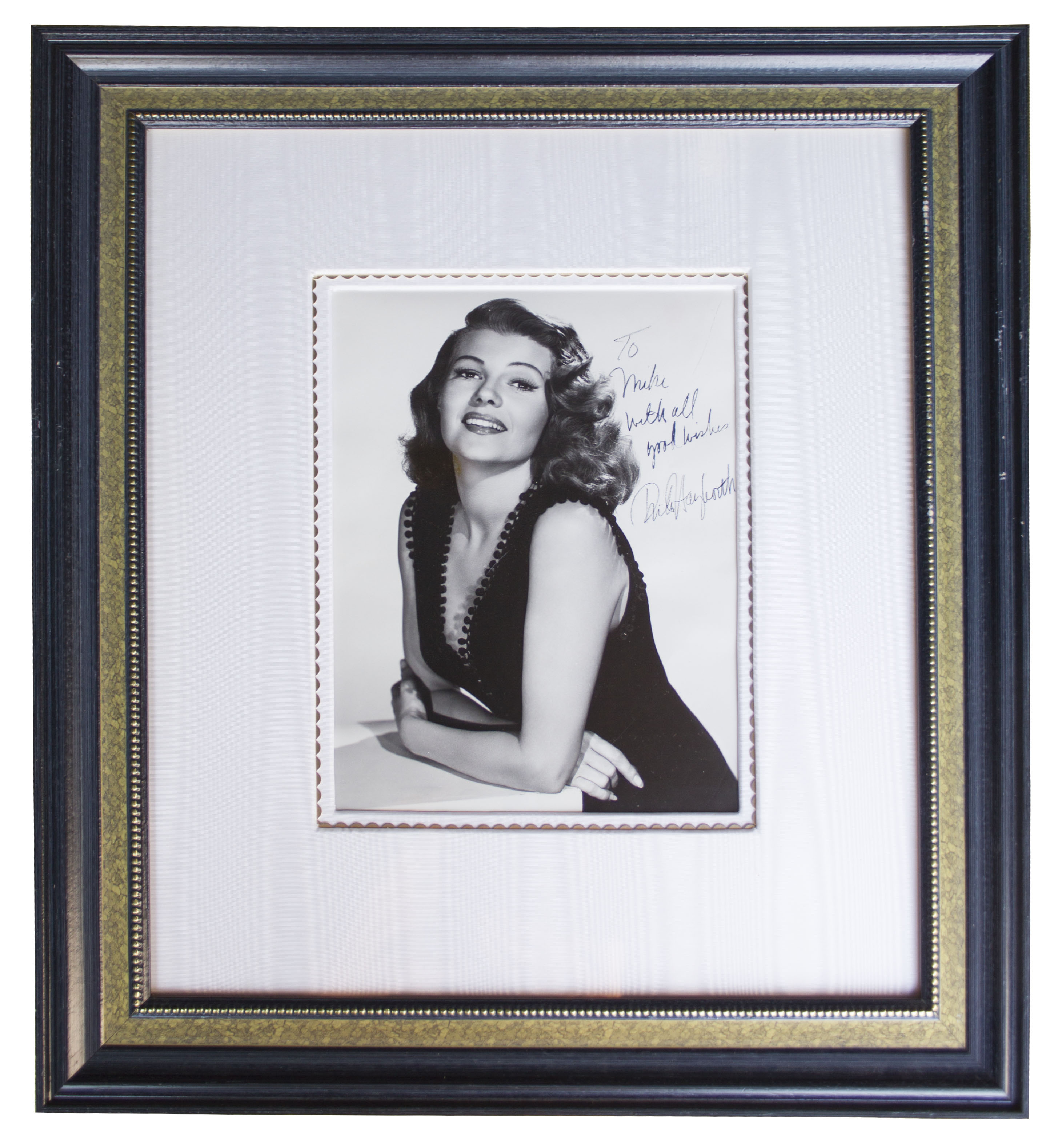 Rita Hayworth Autographed Preprint Signed Photo Fridge Magnet