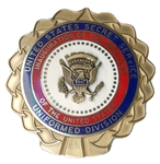 Secret Service Badge for Bill Clintons 1997 Inauguration