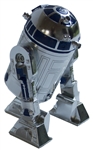 "Star Wars" Silvered Miniature of R2-D2 -- One of Only 20 Made