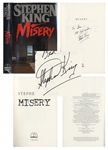 Stephen King Signed First Edition of Misery
