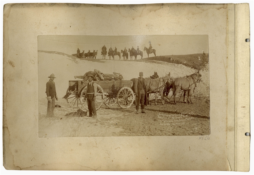 Andrew J Russell 52 Photographs of the Wounded Knee Massacre and Its Aftermath -- The Most Comprehensive Photo Album of the Massacre With Many Unpublished Photos