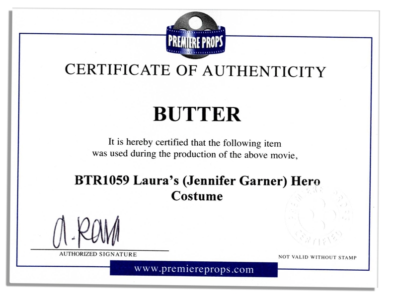 Jennifer Garner Screen-Worn ''Hero'' Costume From Her Satire Film ''Butter''