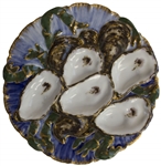 Rutherford B. Hayes White House Oyster Plate -- Unique, Colorful Design Ideal for Display