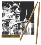 John Bonhams Custom-Made Drum Sticks Used by Bonham in the mid-1970s with Led Zeppelin