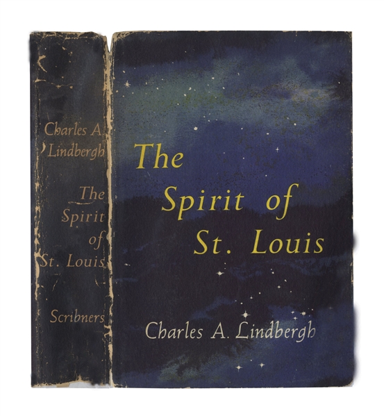 Charles Lindbergh 1953 Signed Copy of ''The Spirit of St. Louis''