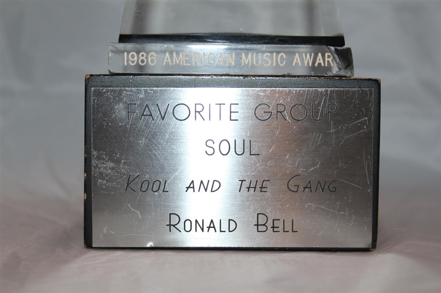 ''Kool and the Gang'' 1986 American Music Award for Favorite Soul Group -- Awarded to Founding Member Ronald Bell