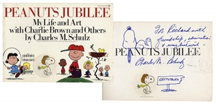 Charles Schulz Signed Drawing of Snoopy