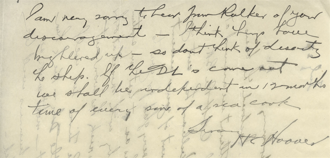 Herbert Hoover Autograph Letter Signed as a Mining Executive -- ''...thus getting the effective control entirely into our hands...''