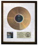 The Beatles RIAA White Matte Gold Award for Something New -- One of a Few Available White Matte Awards for The Beatles