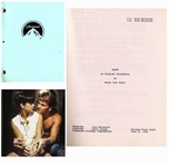 Patrick Swayzes Personal Copy of the Script for Ghost -- With COA From Lisa Niemi Swayze