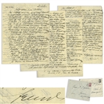 Rare Sigmund Freud Autograph Letter Signed on His Jewish Roots & Psychoanalysis -- ...the Freud family is said to sometime have left their hometown of Köln during a period of persecution of Jews..."