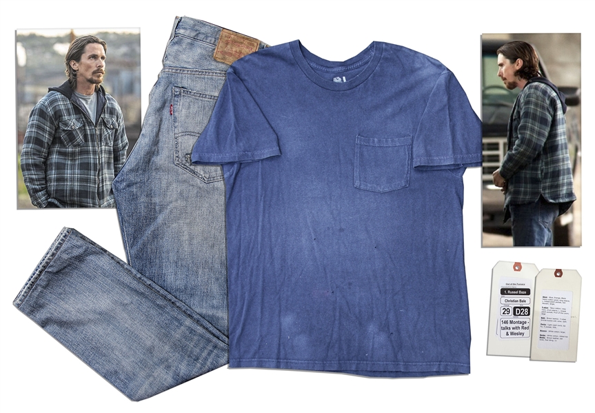 Christian Bale Screen-Worn Costume From the 2013 Film ''Out of the Furnace''