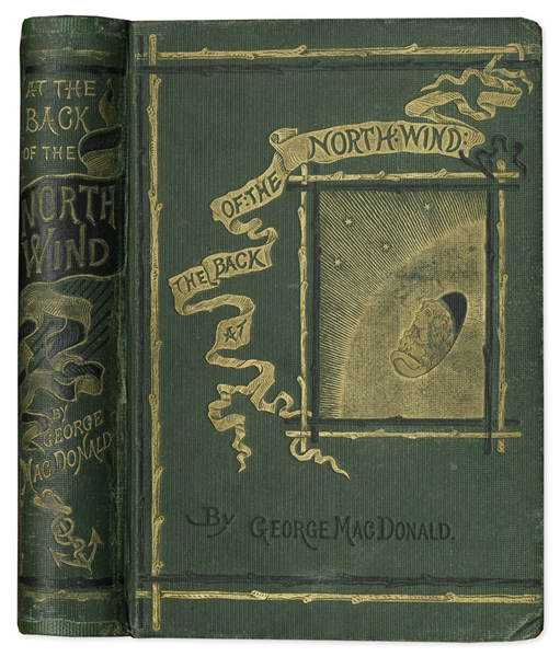 George MacDonald Signed First U.S. Edition of His Masterpiece, ''At the Back of the North Wind'' -- Inscribed to His Aunt, ''for her children''