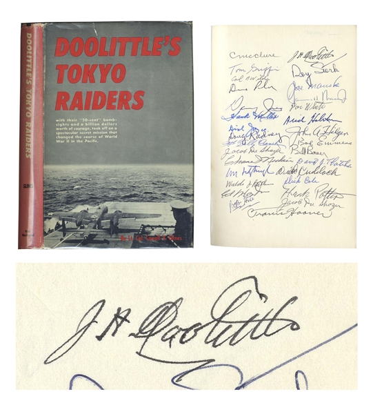 ''Doolittle's Tokyo Raiders'' Signed by General James Doolittle & 28 of His Raiders
