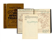 Langston Hughes Twice-Signed Copy of An African Treasury -- Writings Selected by Hughes by Black Africans