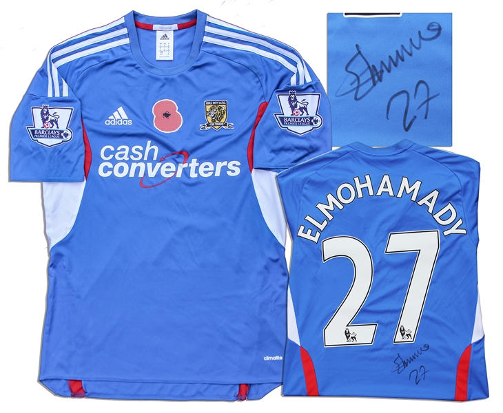 Ahmed Elmohamady Hull City Football Shirt Signed