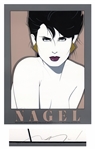 Patrick Nagel Signed Limited Edition Seriagraph of Kristen From 1983 -- One of Nagels Most Popular Models