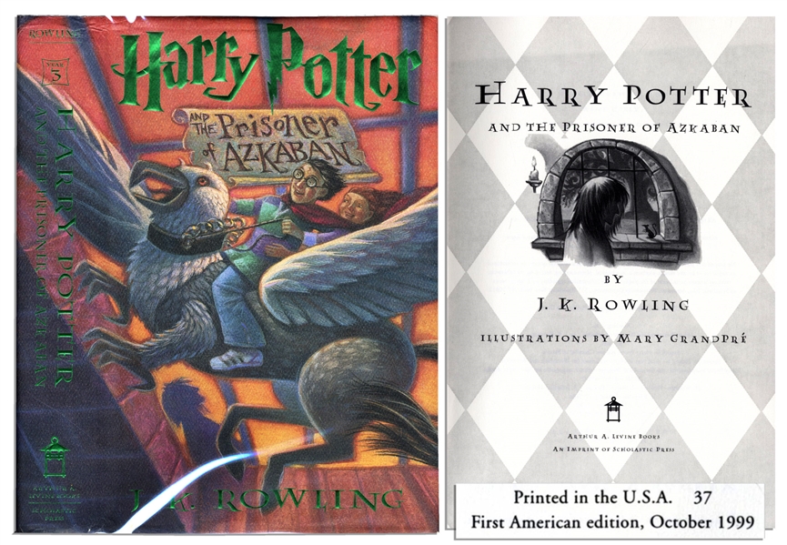 ''Harry Potter and the Prisoner of Azkaban'' -- First American Edition, First Printing