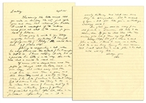 Dwight Eisenhower WWII Autograph Letter Signed to Mamie -- ...Of course weve changed. How could two people go through what we have...and still believe they could be exactly as they were...