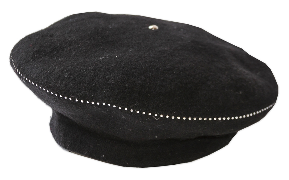 Alicia Keys Worn Beret Designed by Lola -- With a COA From The Singer