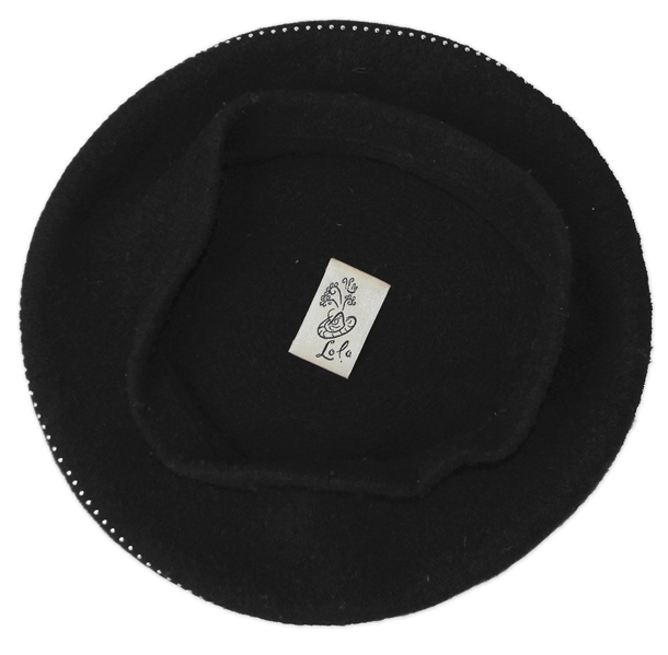Alicia Keys Worn Beret Designed by Lola -- With a COA From The Singer