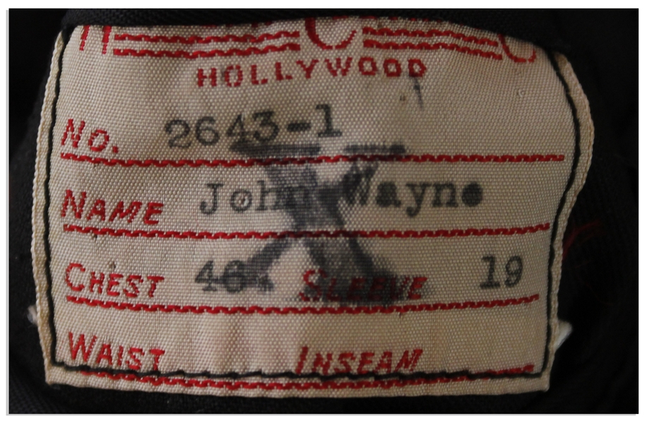 John Wayne's Screen-Worn Cavalry Uniform From ''How the West Was Won''