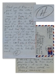 Hunter S. Thompson Autograph Letter Signed -- "…me and [Alfred] Kazin are in there, hustling for the White Establishment…"