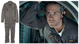 Ryan Reynolds Screen-Worn Flight Suit From the Movie "Life" -- Along With His Socks