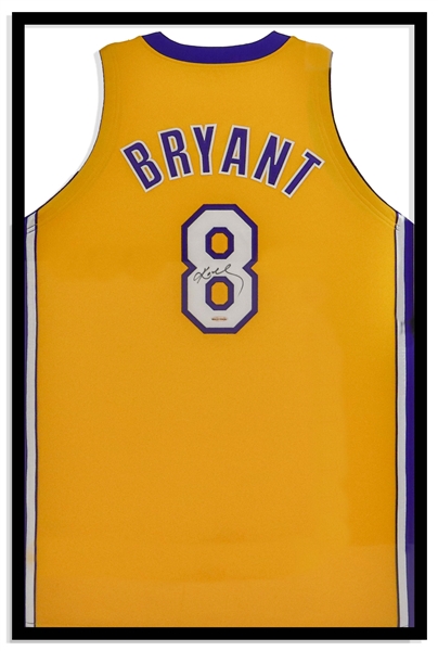 2008 Upper Deck Signature Jersey Kobe Bryant 8/8.  Basketball, Lot  #40111