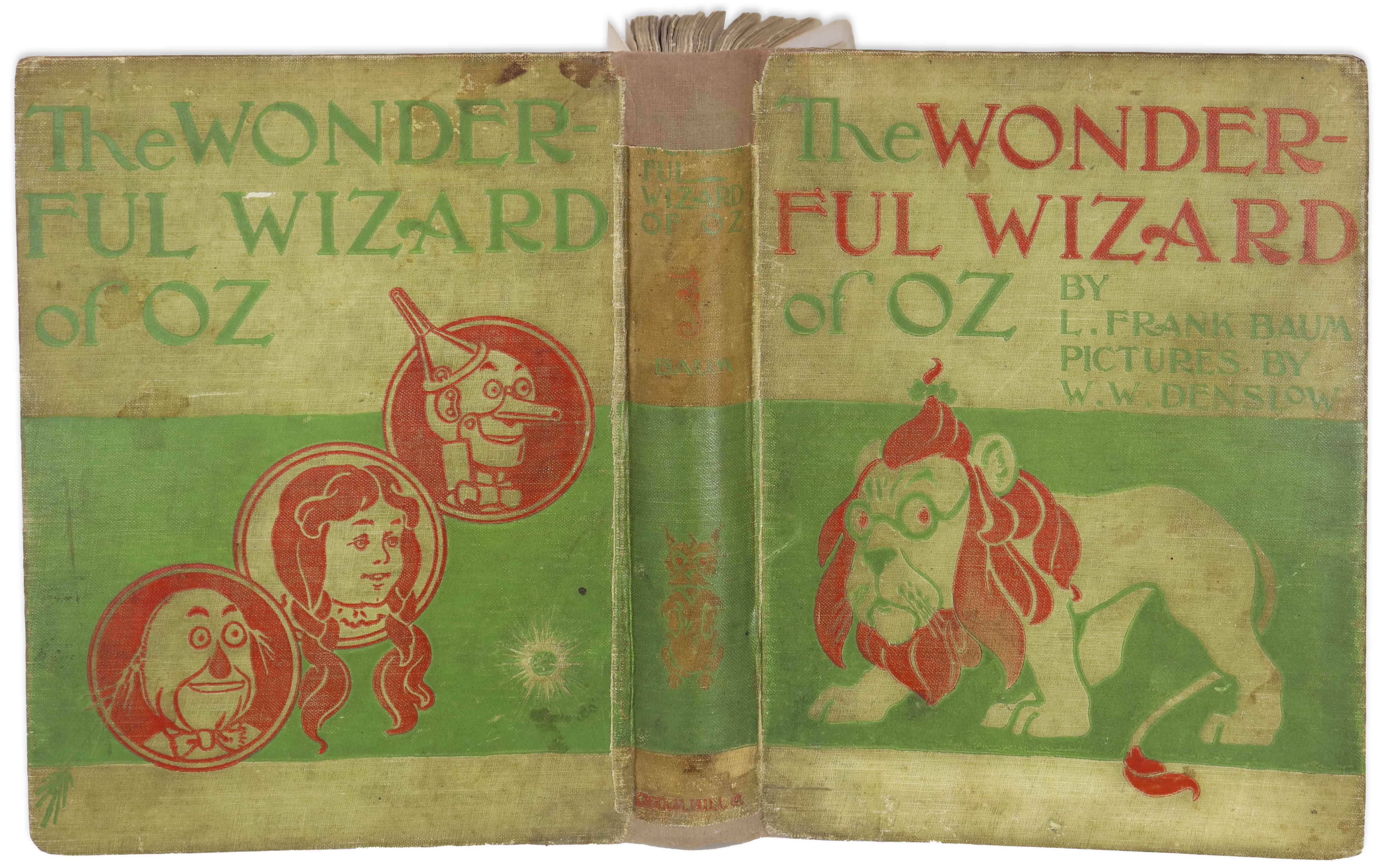 the wonderful wizard of oz original book cover