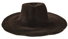 Alicia Keys Personally Owned Funky Brown Floppy Hat -- With a COA From Keys