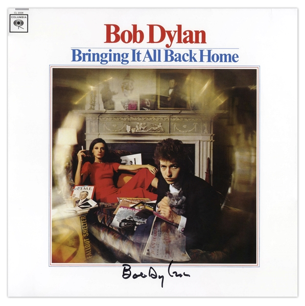 Bob Dylan Signed Album ''Bringing It All Back Home'' -- With COAs From Jeff Rosen and Roger Epperson