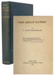 First Edition, First Printing of The Great Gatsby -- Near Fine Condition