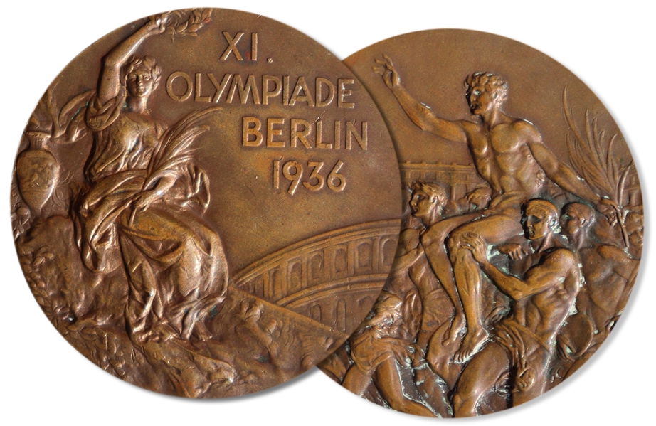 Bronze Medal From the 1936 Summer Olympics, Held in Berlin, Germany -- Won by American Ernest Riedel